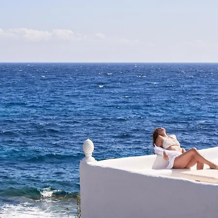 Santa Katerina - Sea View & Outdoor Hot Tub فيلة بلاتيس يالوس