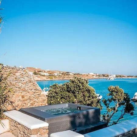Santa Katerina - Sea View & Outdoor Hot Tub فيلة *