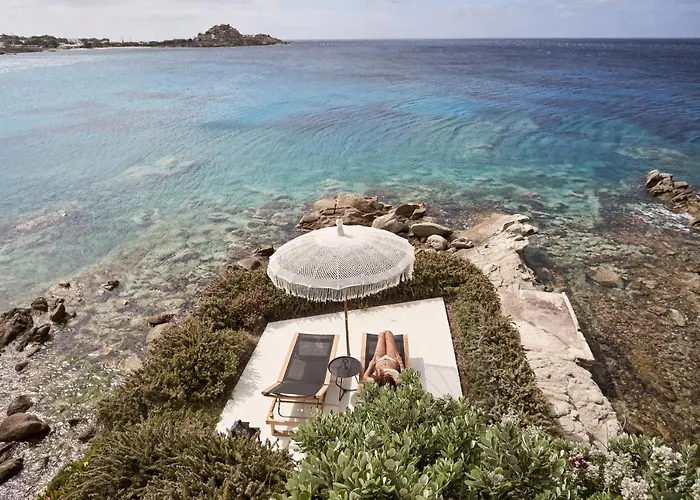 Santa Katerina - Sea View & Outdoor Hot Tub Вилла *