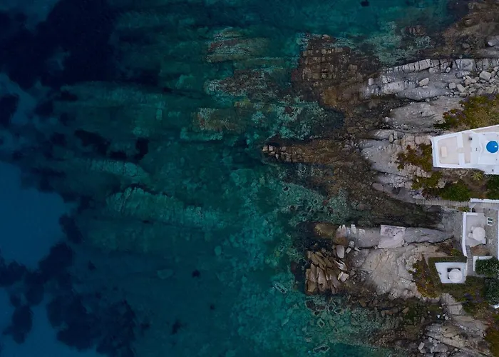 Santa Katerina - Sea View & Outdoor Hot Tub Πλατύς Γιαλός