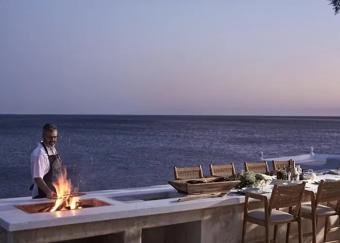 Santa Katerina - Sea View & Outdoor Hot Tub Πλατύς Γιαλός